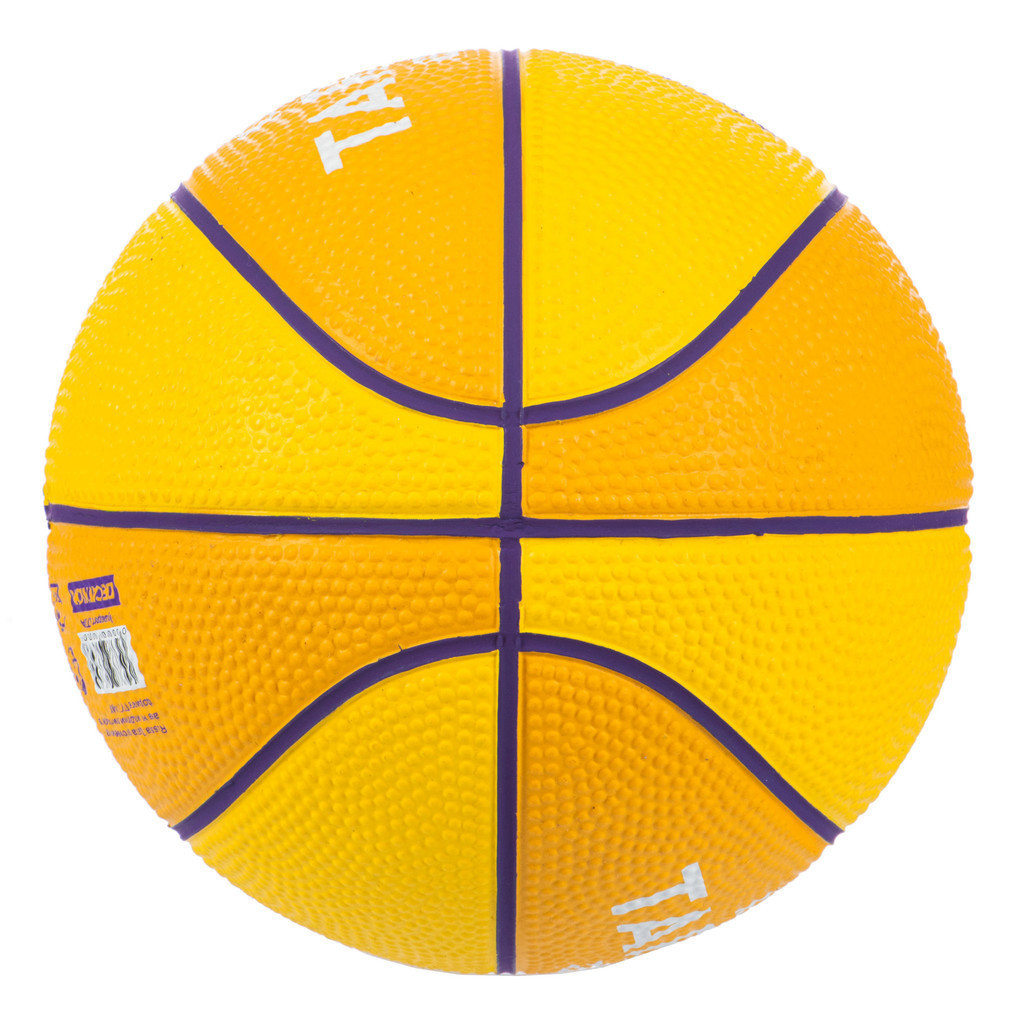 Ảnh Quả bóng rổ trẻ em cao su cỡ 1 k100 vàng Decathlon TARMAK mã 8616153 2