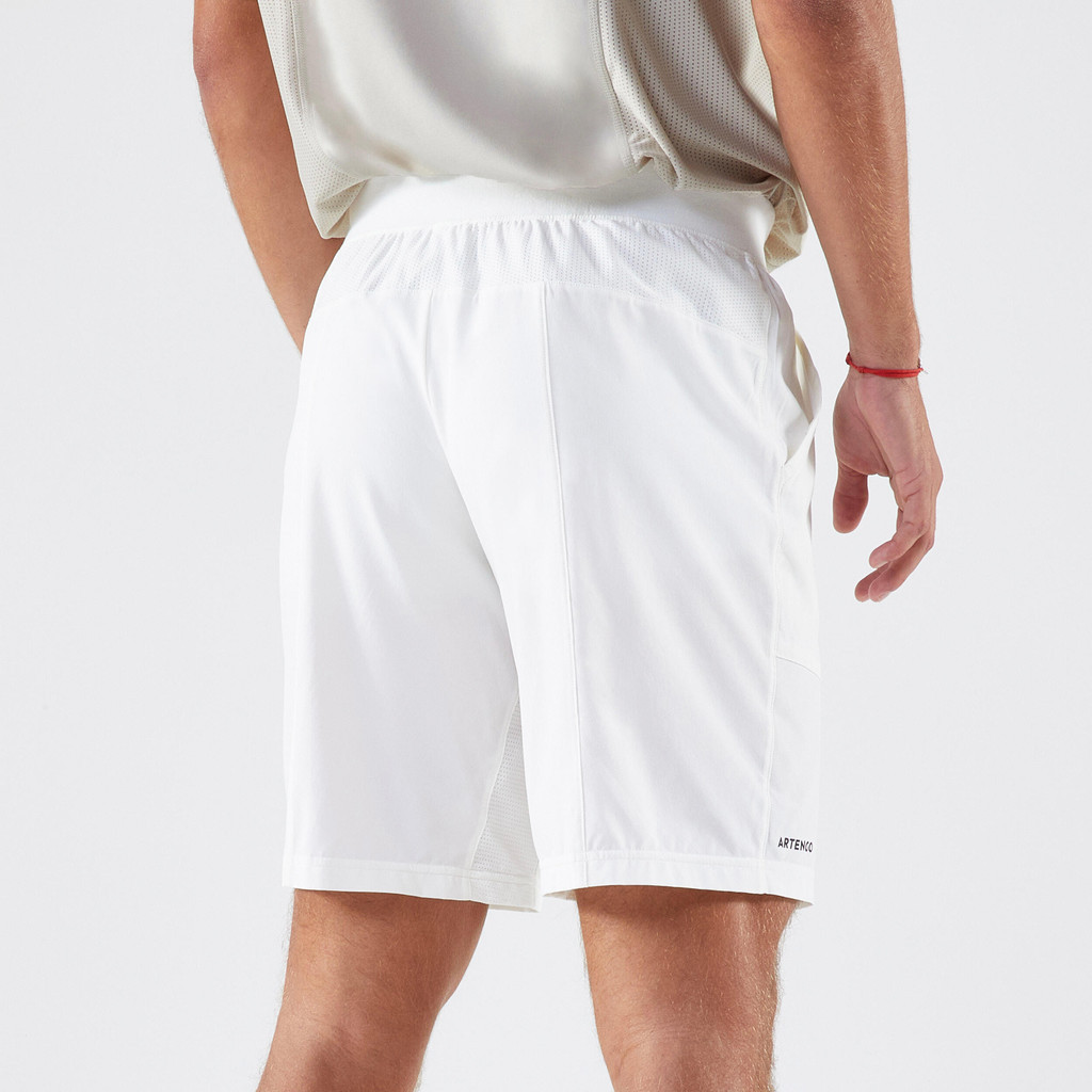 Ảnh Quần short tennis, pickleball nam thoáng khí dry trắng Decathlon ARTENGO mã 8755428 1