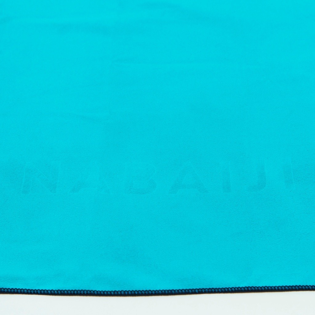 Ảnh Khăn tắm microfibre hai mặt cỡ m 60 x 80 cm xanh dương/xanh lá DECATHLON NABAIJI mã 8751951 3
