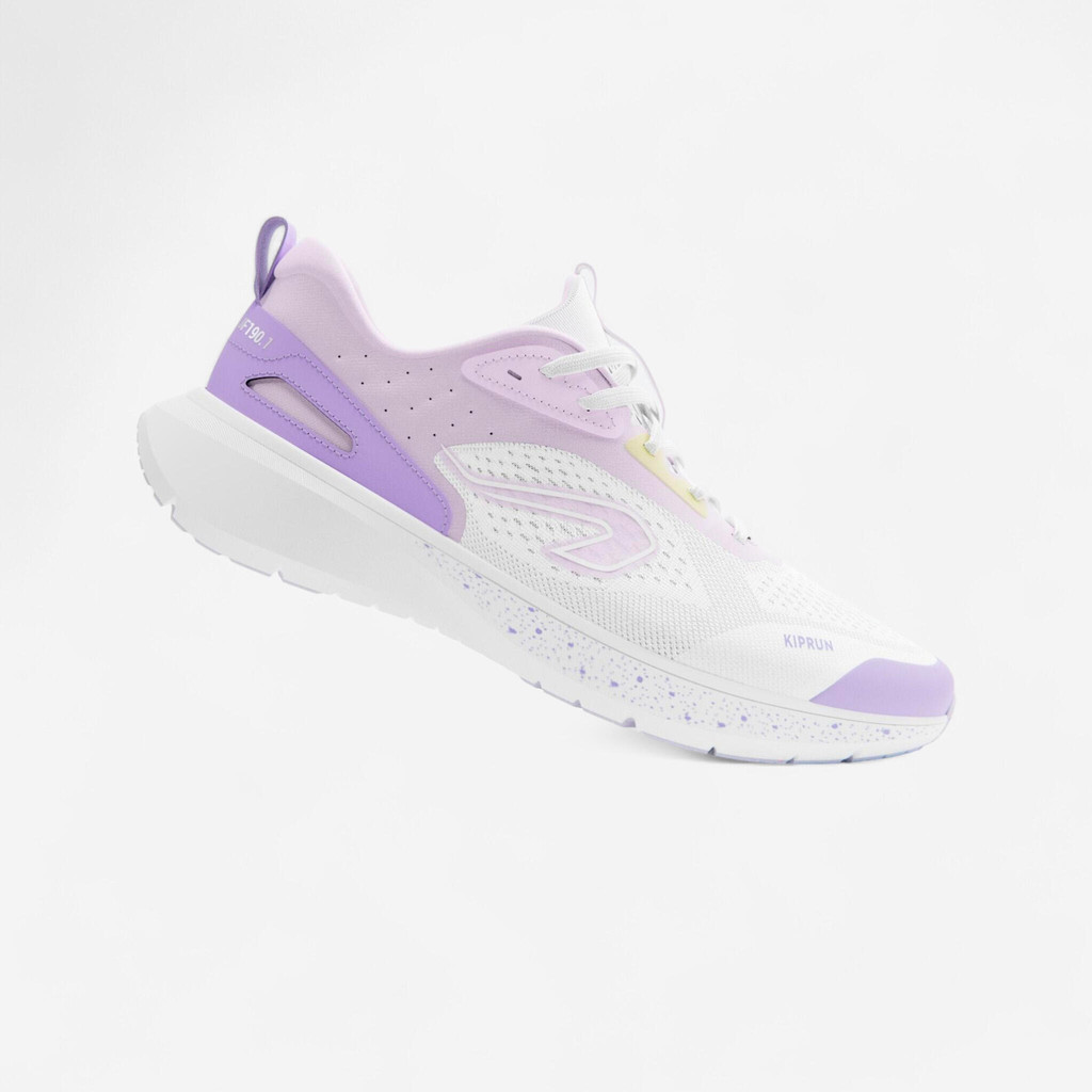Ảnh Giày chạy bộ nữ - Jogflow 190.1 tím/trắng Decathlon KIPRUN mã 8832420 1