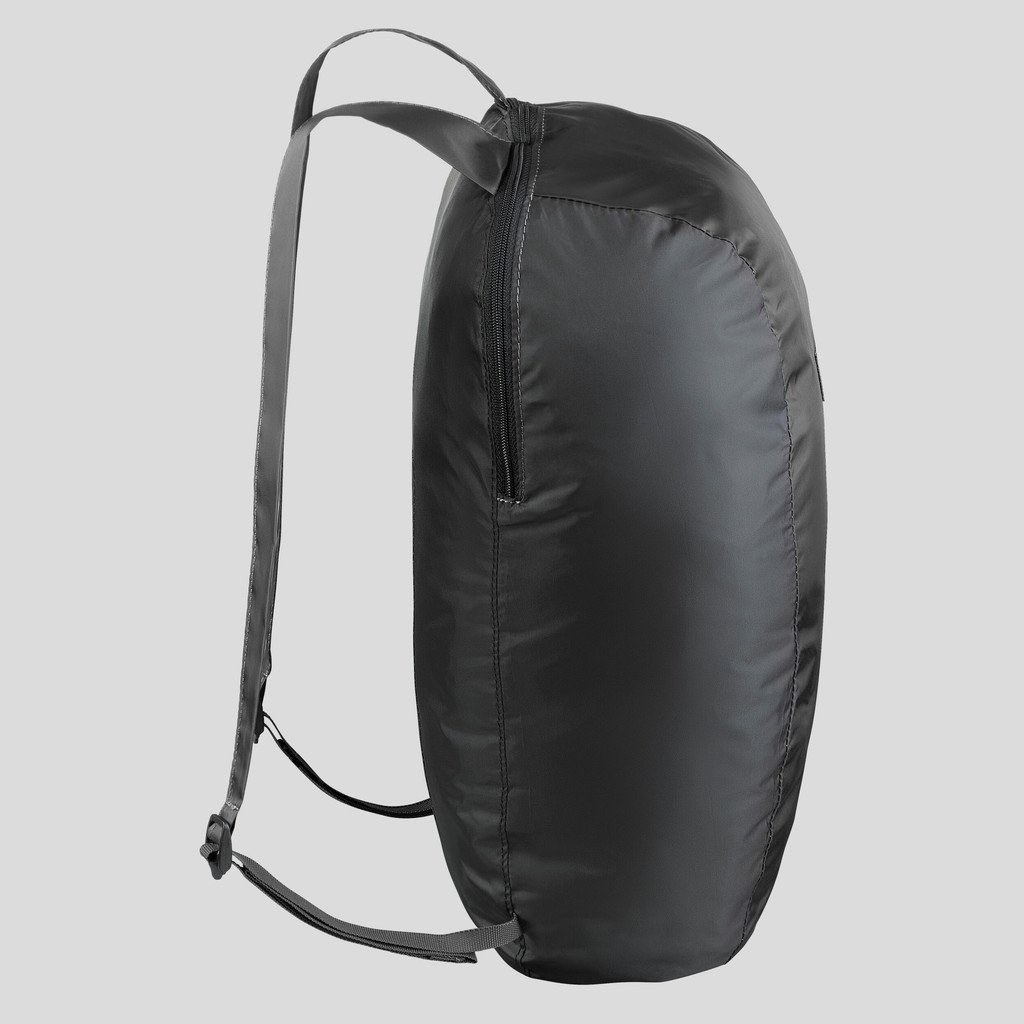 Ảnh Balo du lịch 10l gấp gọn travel 100 đen Decathlon FORCLAZ mã 8560403 1