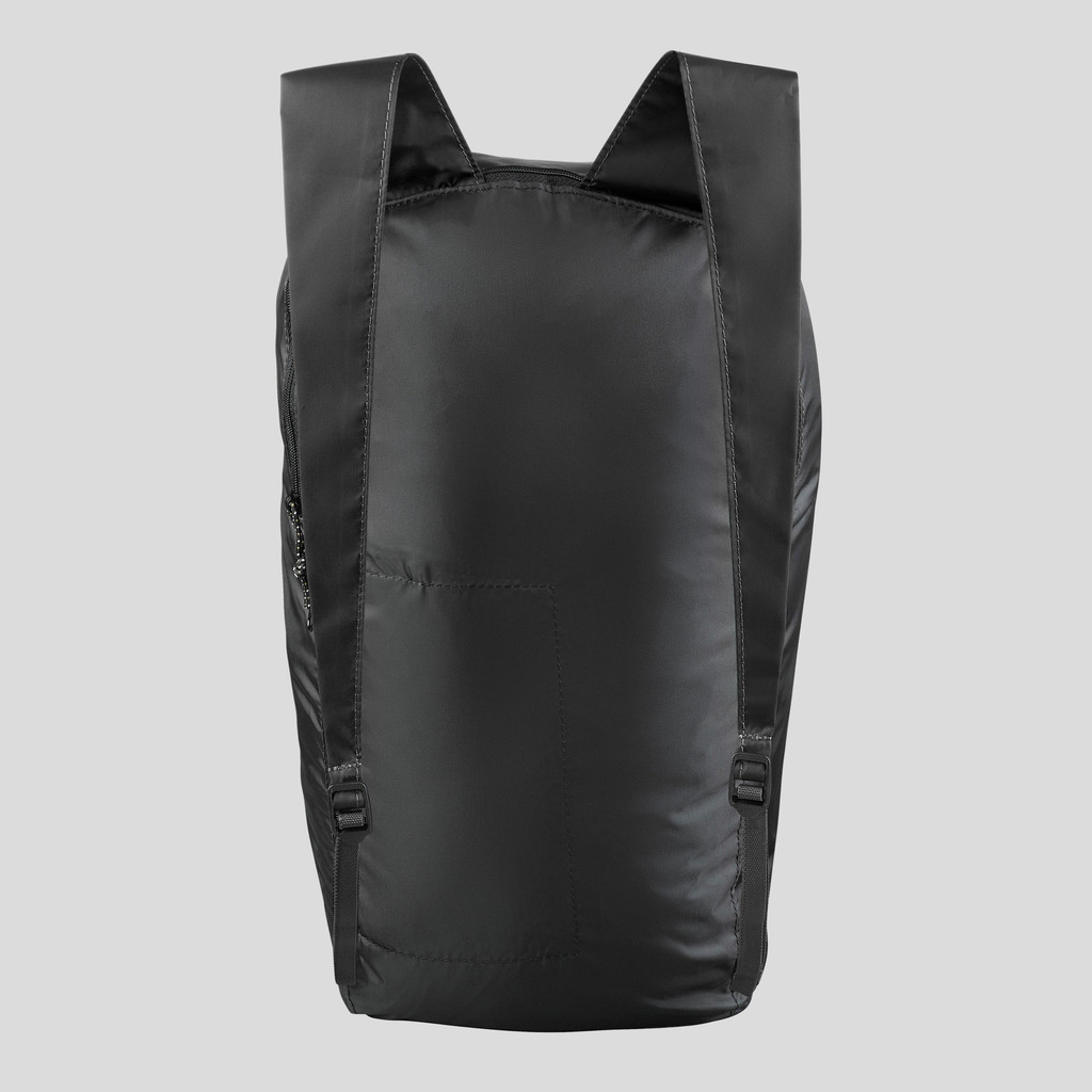 Ảnh Balo du lịch 10l gấp gọn travel 100 đen Decathlon FORCLAZ mã 8560403 2