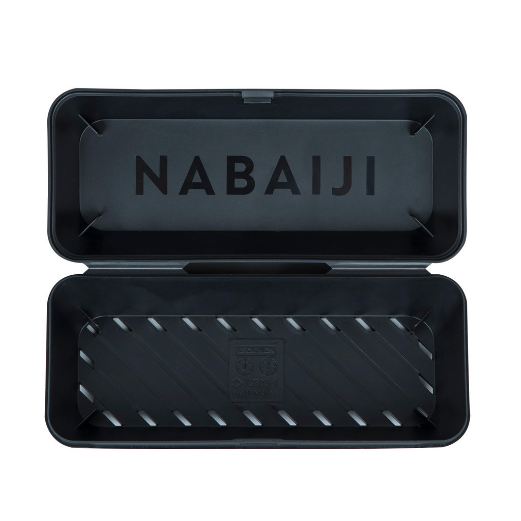 Ảnh Hộp đựng kính bơi đen Decathlon NABAIJI mã 8667233 2