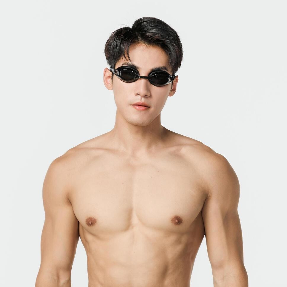 Ảnh Kính bơi cỡ l ama 100 đen Decathlon NABAIJI mã 8808249 4