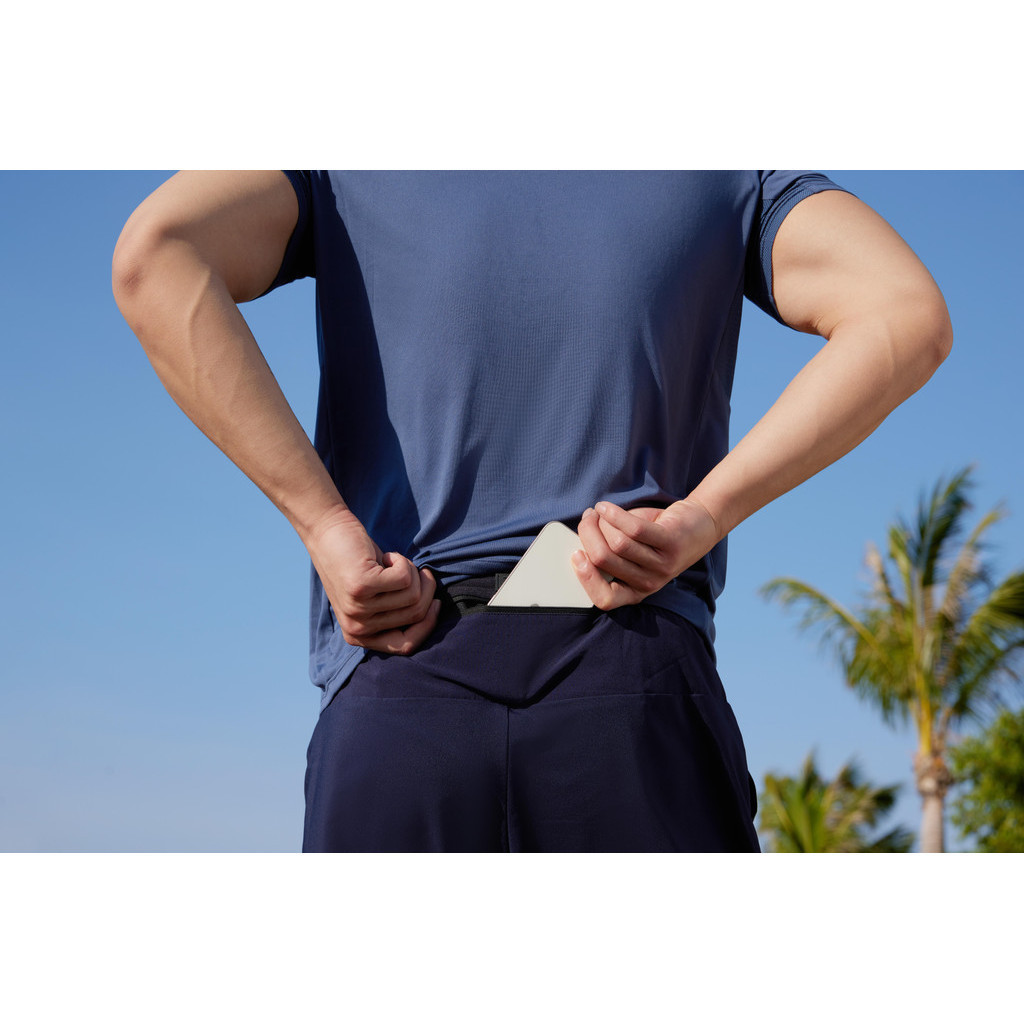 Ảnh Quần short chạy bộ nam run dry xanh dương Decathlon KIPRUN mã 8773906 2