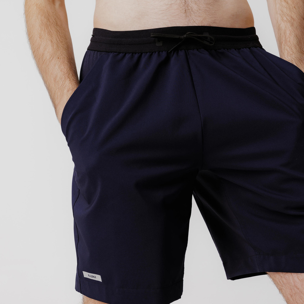 Ảnh Quần short chạy bộ nam run dry xanh dương Decathlon KIPRUN mã 8773906 1