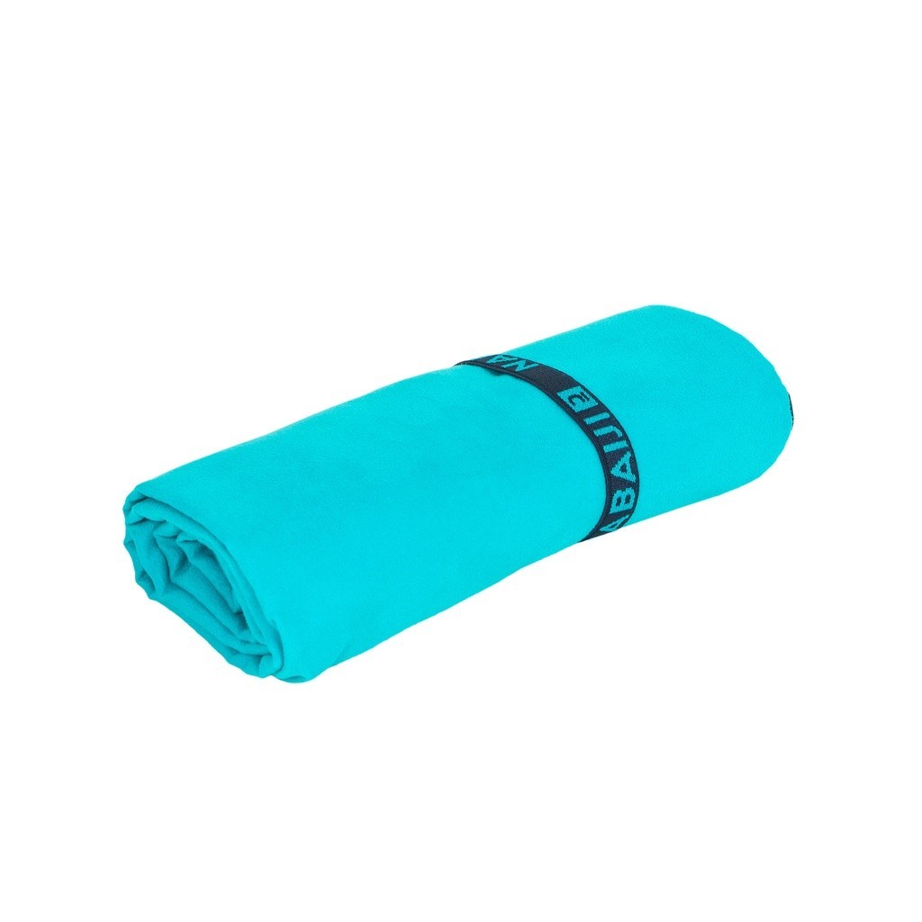 Ảnh Khăn tắm microfibre cỡ l 80 x 130 cm xanh dương/xanh lá DECATHLON NABAIJI mã 8751556 2