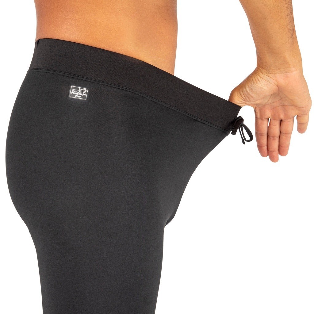 Ảnh Quần legging lướt sóng chống tia cực tím 100 cho nam DECATHLON Xanh xám 4