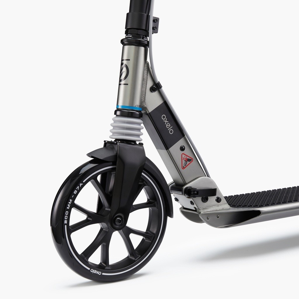 Ảnh Xe trượt scooter town 7xl cho người lớn DECATHLON đen mã 8377410 4