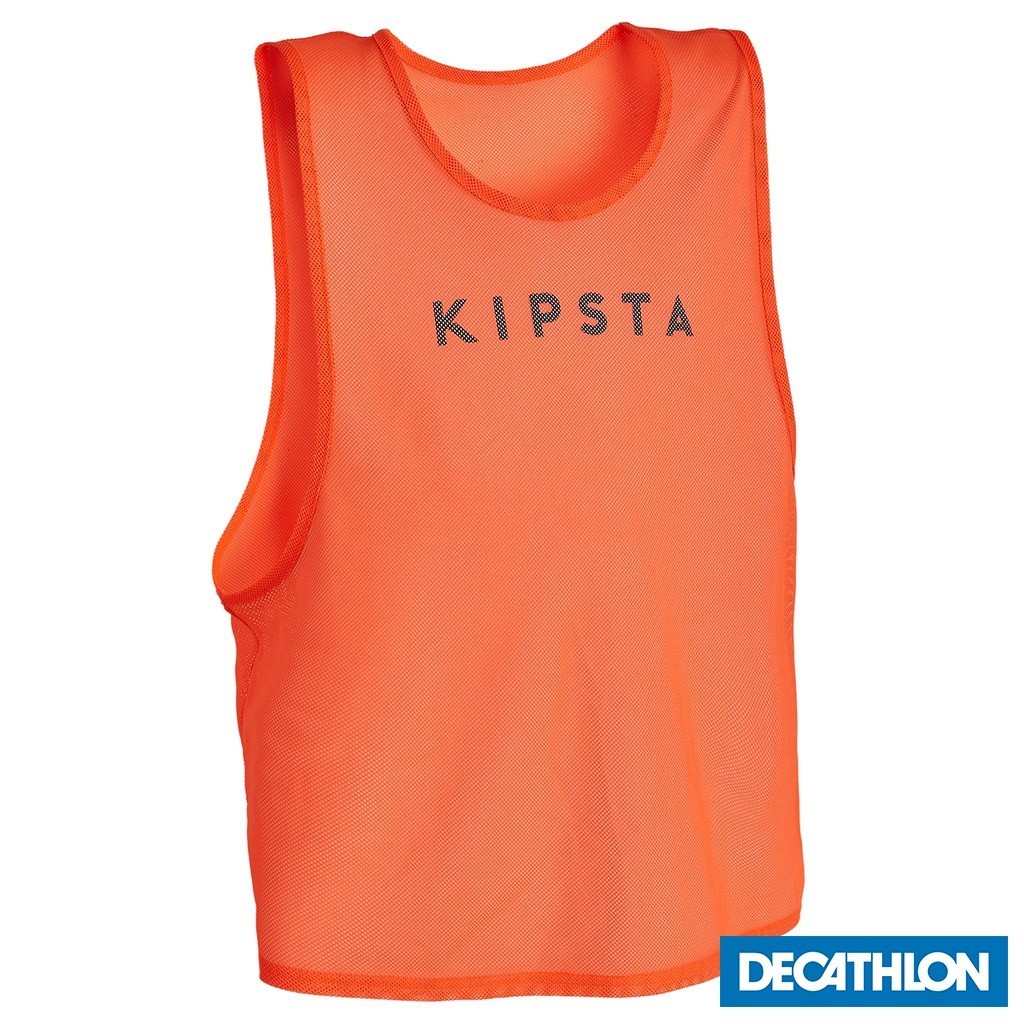 Ảnh Áo bib luyện tập cho người lớn DECATHLON kipsta cam dạ quang mã 8526947 1
