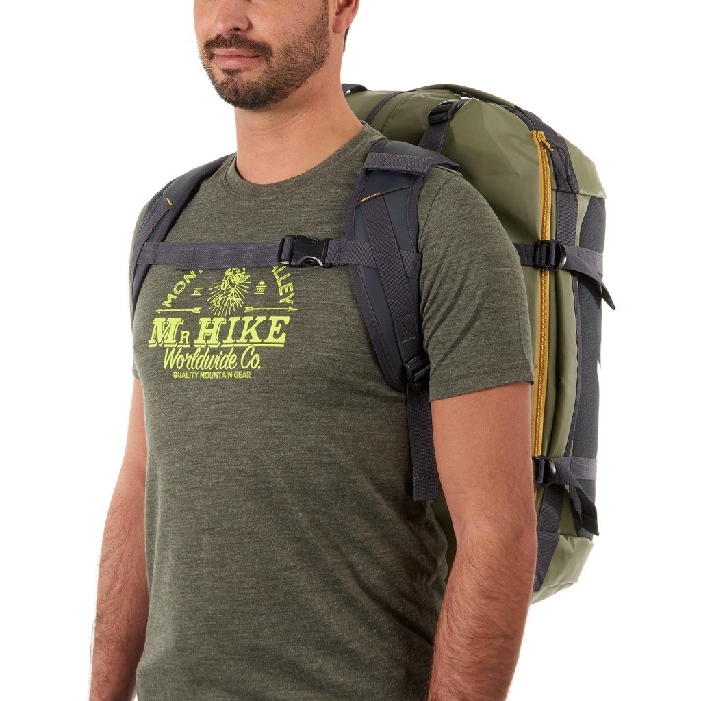 Ảnh Túi trekking cỡ lớn 40DECATHLON forclaz60l khaki 4