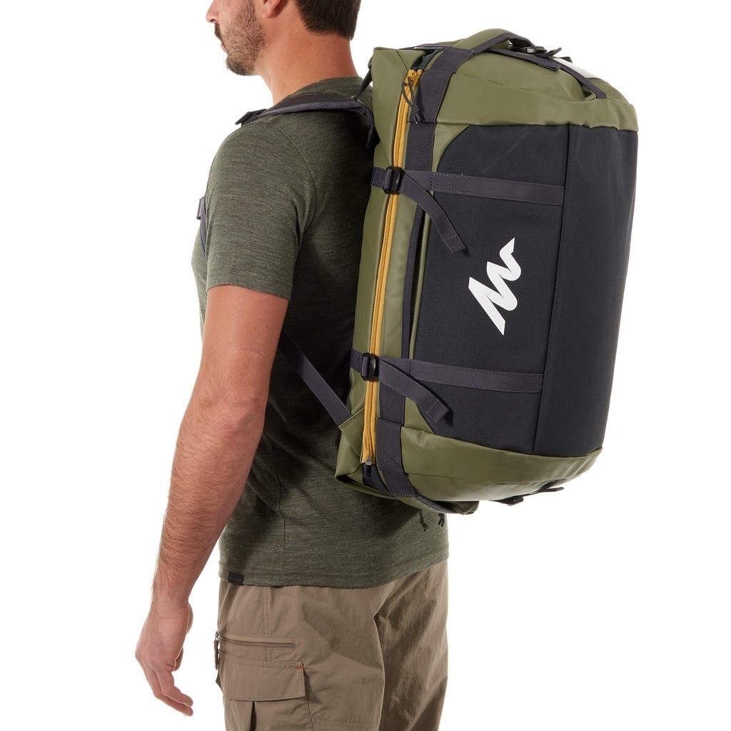 Ảnh Túi trekking cỡ lớn 40DECATHLON forclaz60l khaki 3