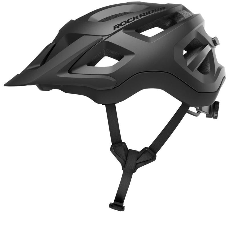 Ảnh Mũ bảo hiểm xe đạp địa hình nam nữ DECATHLON rockrider rockrider st 500 màu đen 8529388 2
