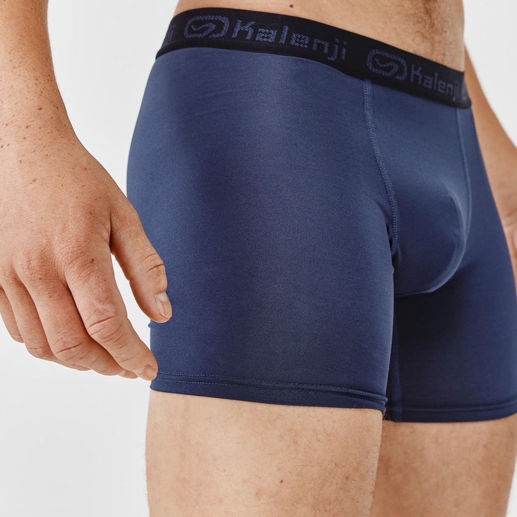 Ảnh Quần lót boxer chạy bộ thoáng mát cho nam màu xanh dương DECATHLON kalenji mã sản phẩm 8573734 2
