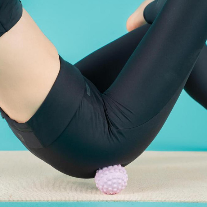 Ảnh Bóng massage cỡ nhỏ 500 đen DECATHLON mã 8389644 1