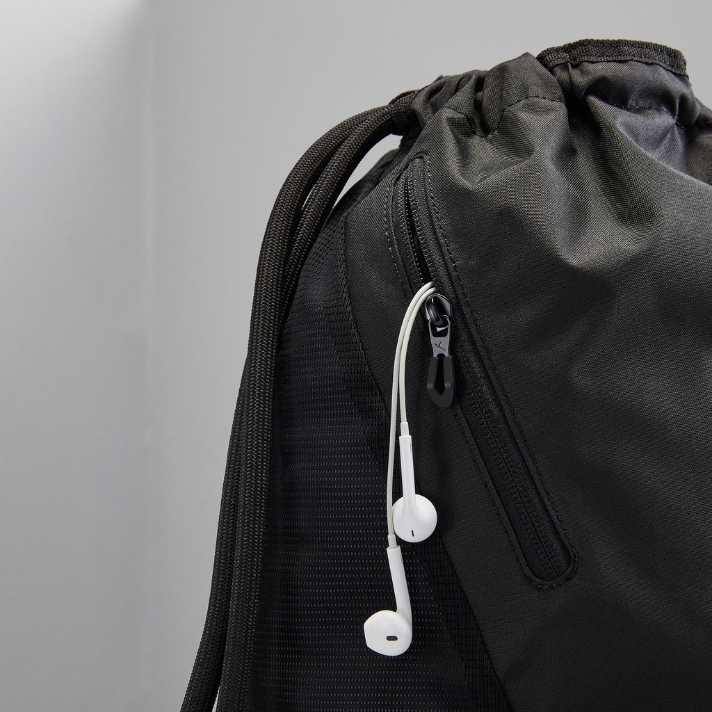 Ảnh Túi dây rút thể thao 15l đen DECATHLON DOMYOS 2