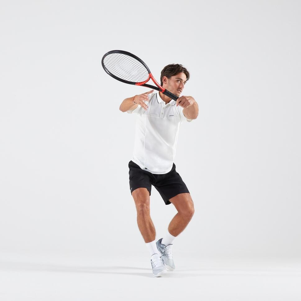 Ảnh Quần short chơi tennis pickleball dry 500 đen DECATHLON artengo 2
