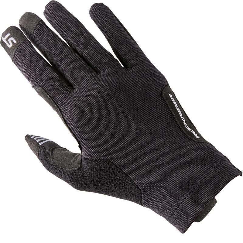 Ảnh Găng tay đạp xe địa hình st 100 đen DECATHLON rockrider 2