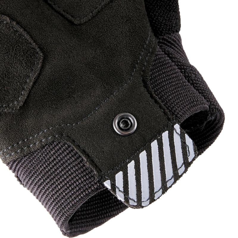 Ảnh Găng tay đạp xe địa hình st 100 đen DECATHLON rockrider 4