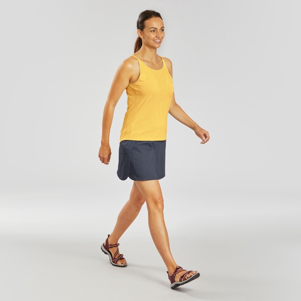 Ảnh Quần giả váy đi bộ vùng đồng bằng cho nữ màu nh100 fresh DECATHLON quechua mã 8554686 2
