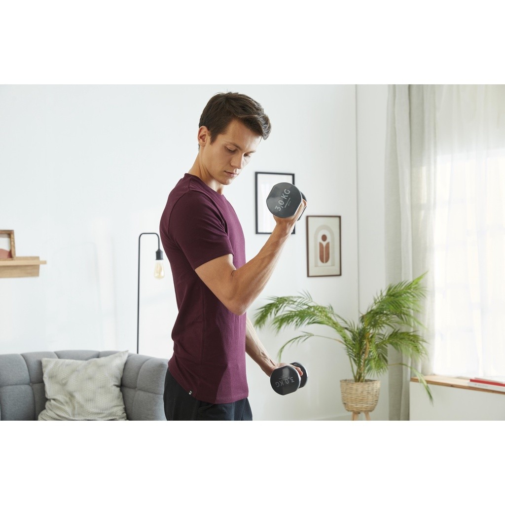 Ảnh Bộ 2 tạ cầm tay 3kg xám DECATHLON DOMYOS mã 8336581 2