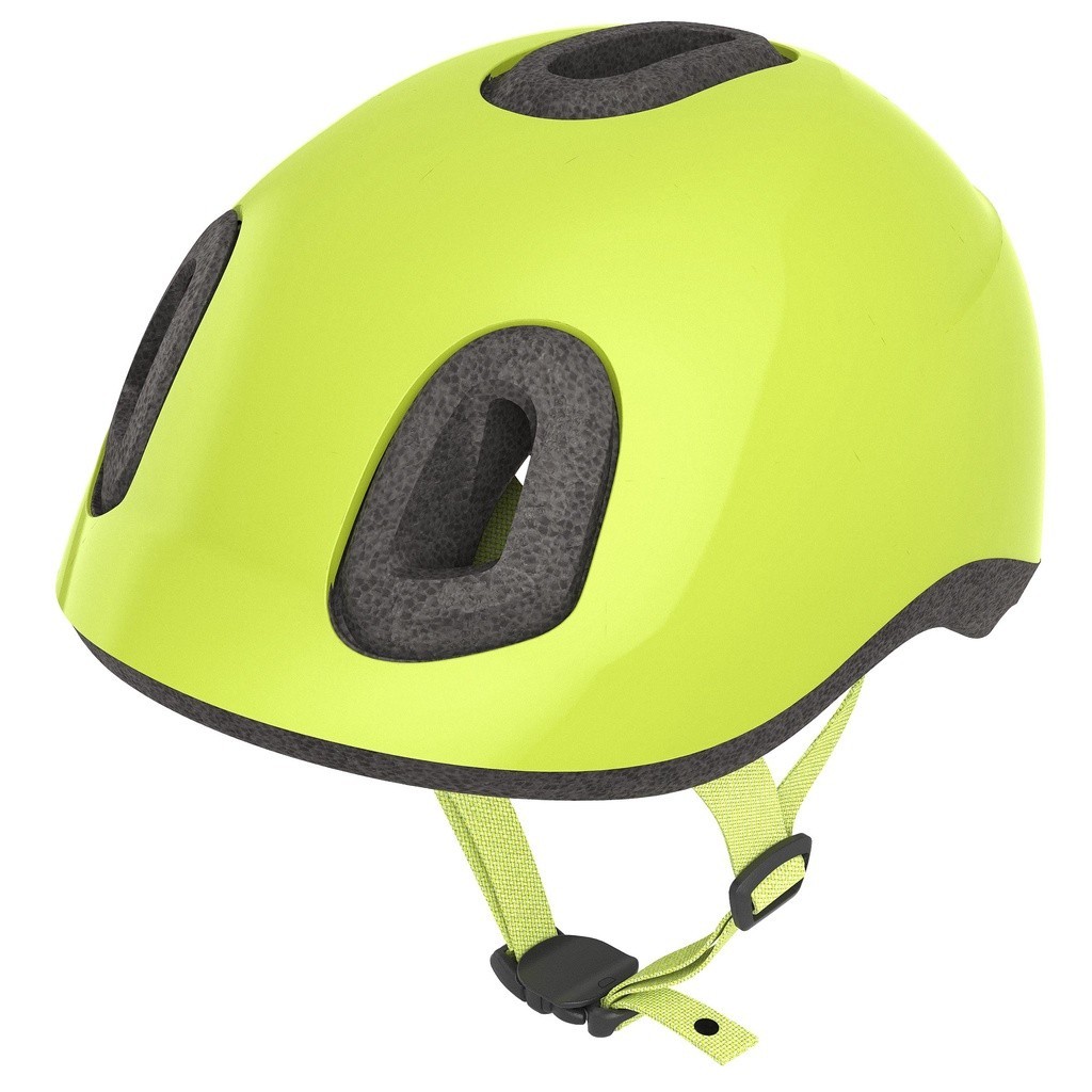 Ảnh Mũ bảo hiểm xe đạp 500 cho trẻ em neon btwin mã 8549089 1