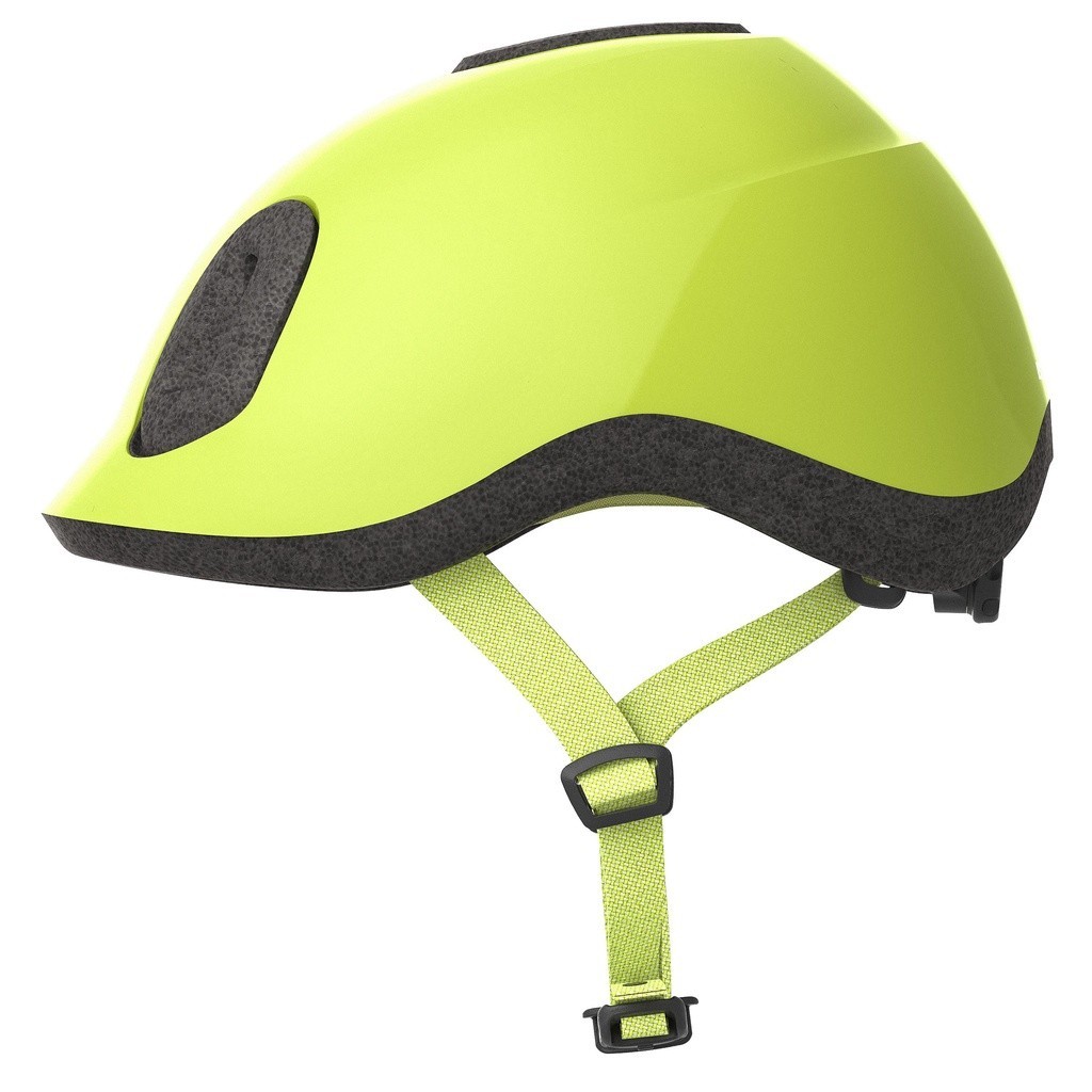 Ảnh Mũ bảo hiểm xe đạp 500 cho trẻ em neon btwin mã 8549089 2