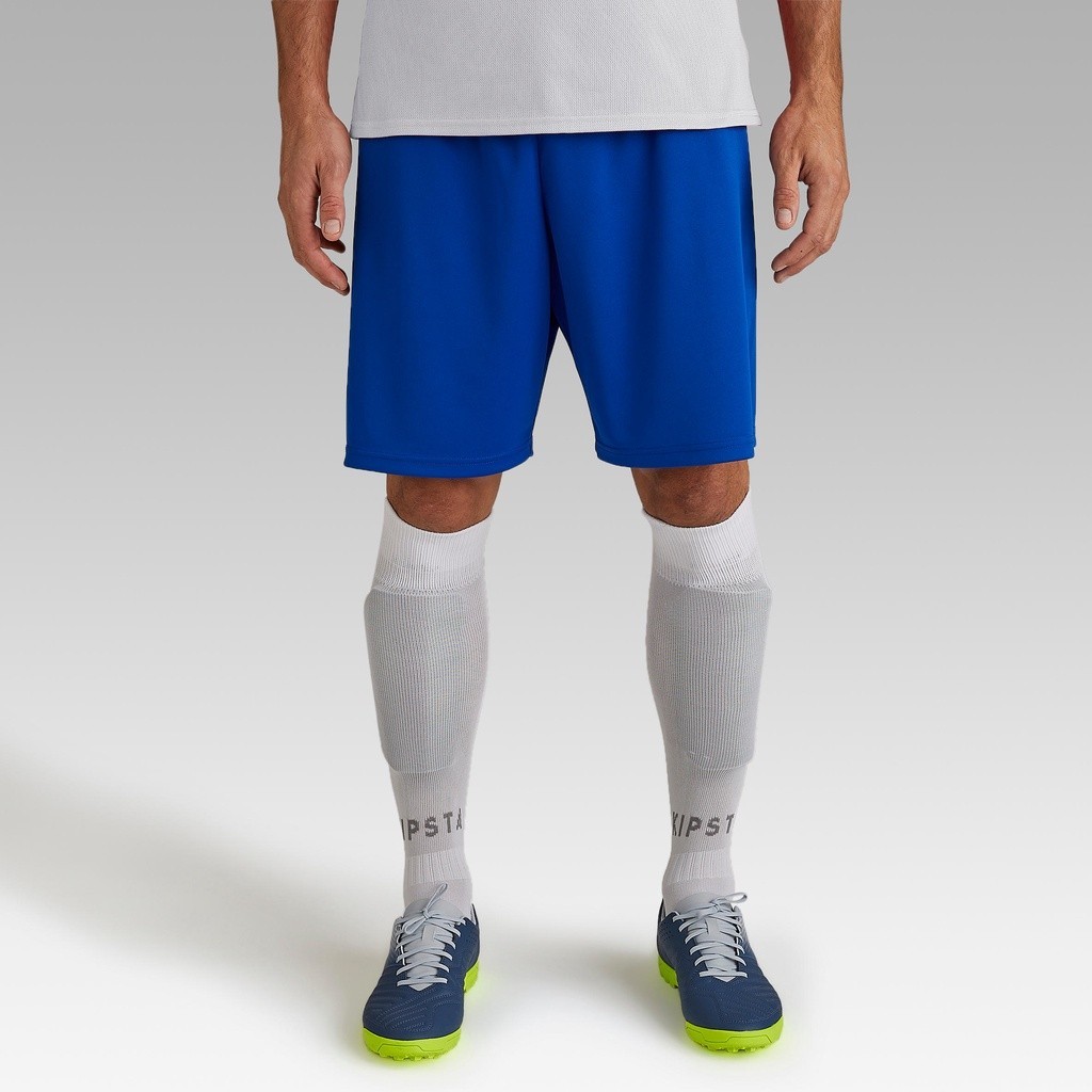 Ảnh Quần short đá bóng f100 cho người lớn xanh dương DECATHLON kipsta mã 8525867 1