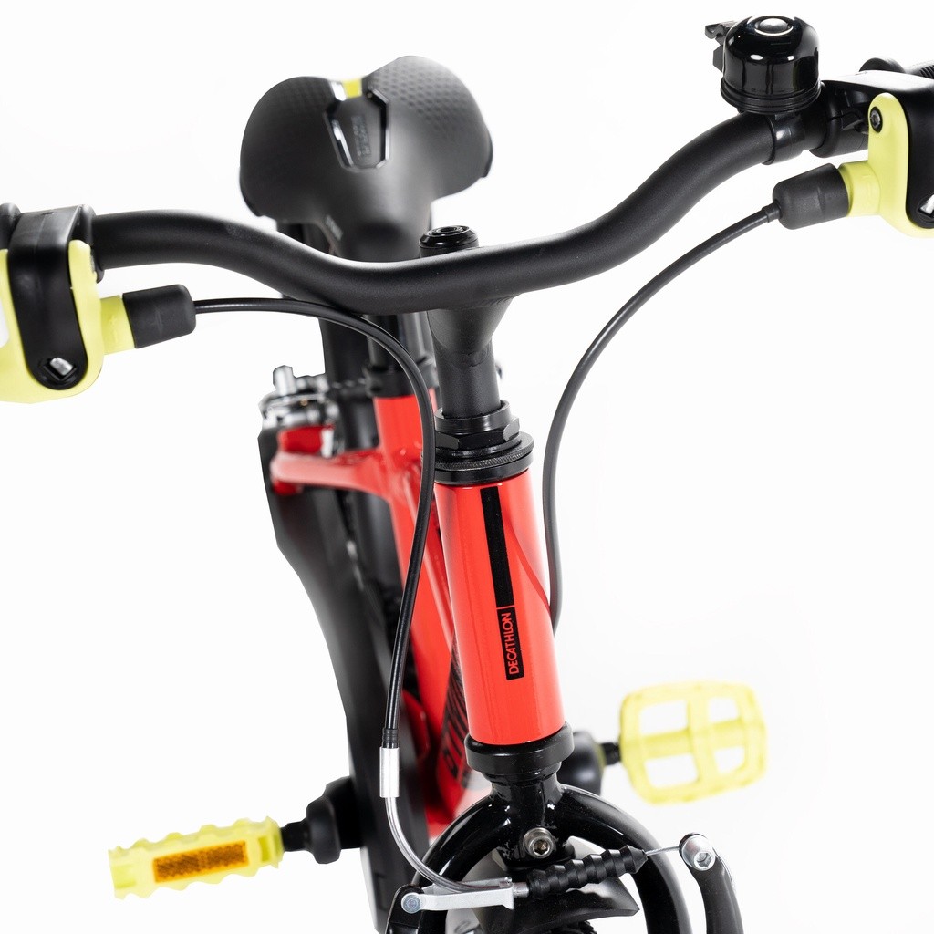 Ảnh Xe đạp đua 16 inch khung nhôm 900 cho trẻ 4 6 tuổi đỏ DECATHLON mã 8550357 3