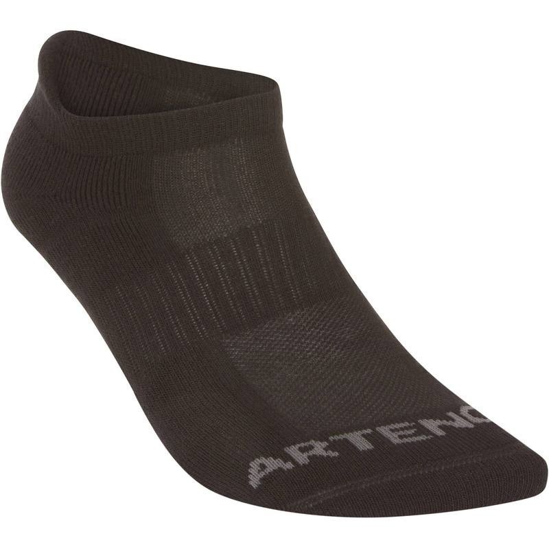 Ảnh Gói 3 đôi tất thể thao cổ thấp rs 500 đen DECATHLON artengo mã 8380064 1