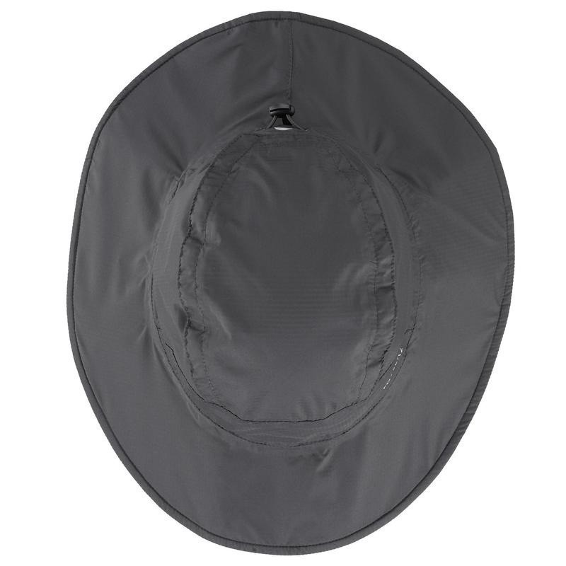 Ảnh Mũ nón rộng vành chống thấm nước leo núi trekking trek 900 xám sẫm DECATHLON forclaz mã 8526272 4