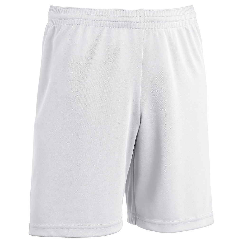 Ảnh Quần short đá bóng f100 cho trẻ trắng DECATHLON kipsta mã 8558493 1