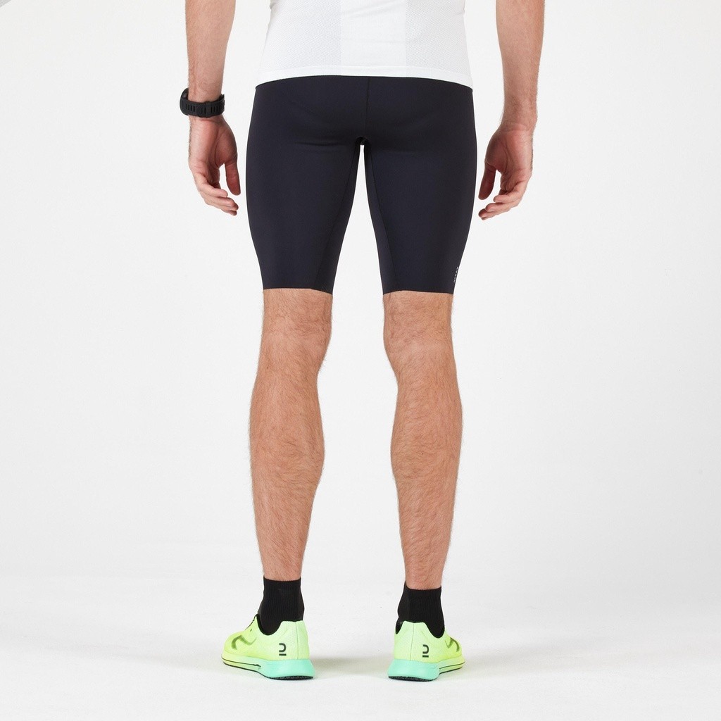 Ảnh Quần short bó chạy bộ kiprun cho nam đen DECATHLON kiprun mã 8588342 2