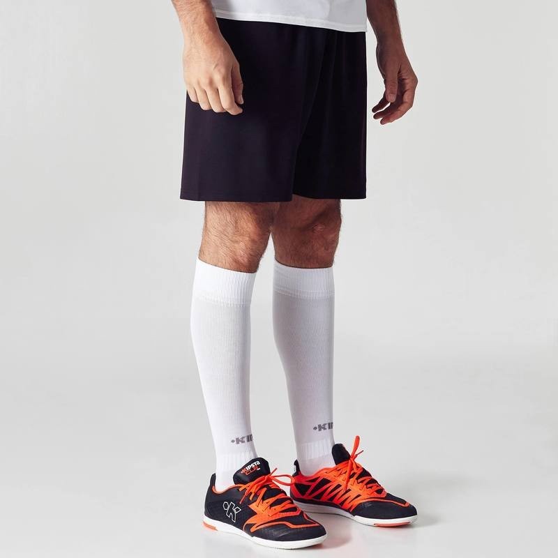 Ảnh Quần short đá bóng f100 cho người lớn đen DECATHLON kipsta mã 8327267 3