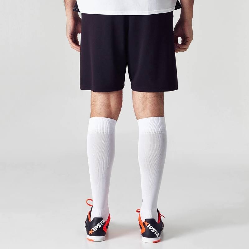 Ảnh Quần short đá bóng f100 cho người lớn đen DECATHLON kipsta mã 8327267 4
