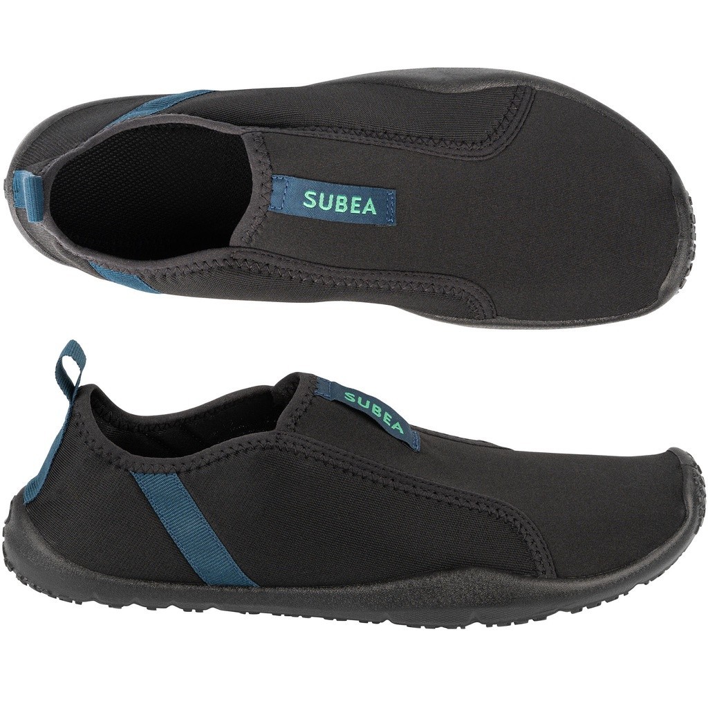 Ảnh Giày lặn co giãn aquashoe 120 cho người lớn đen subea mã 8574800 2