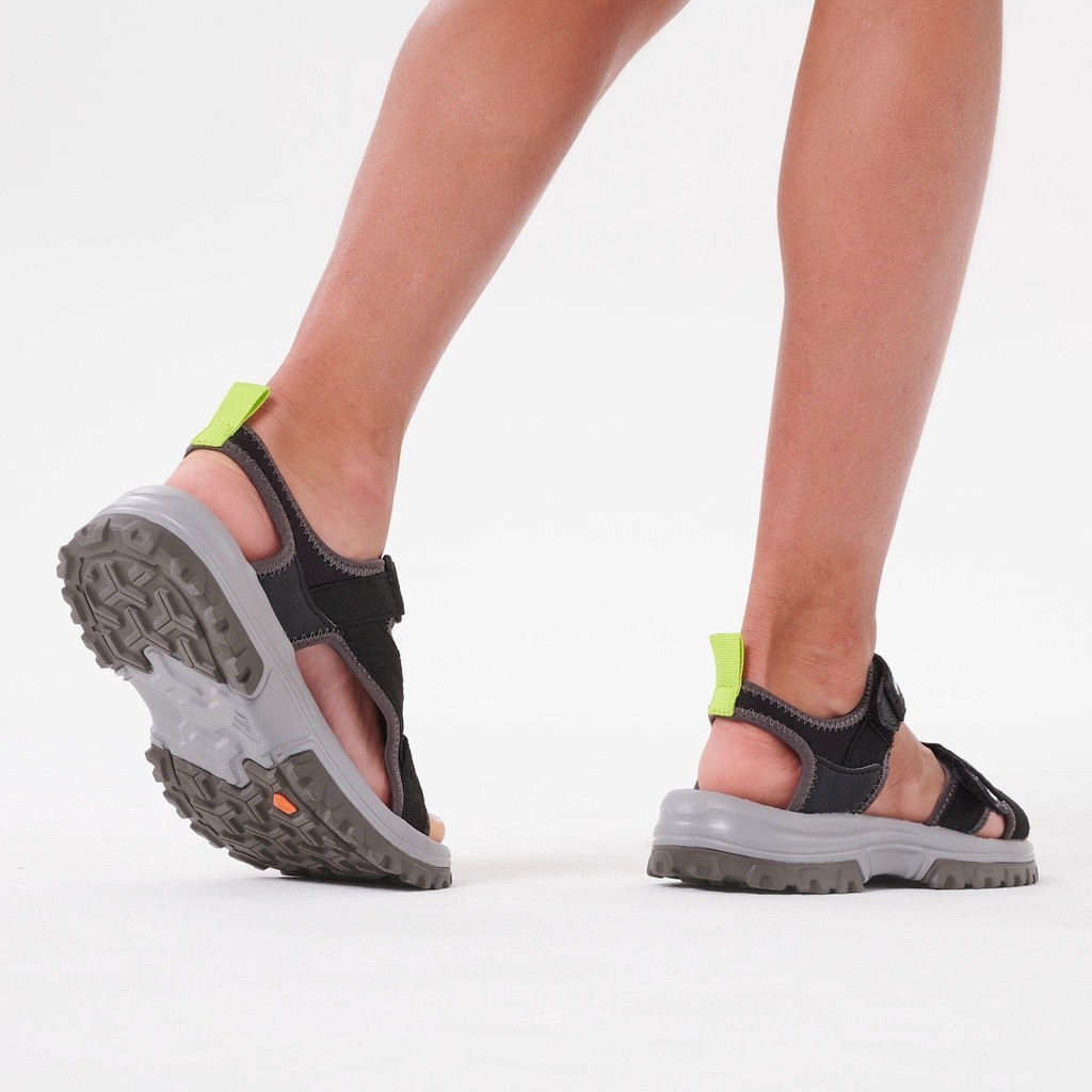 Ảnh Sandal hiking mh120 đen quechua mã 8642386 4