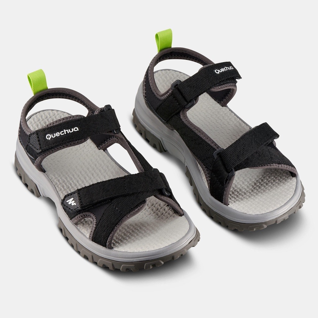 Ảnh Sandal hiking mh120 đen quechua mã 8642386 3