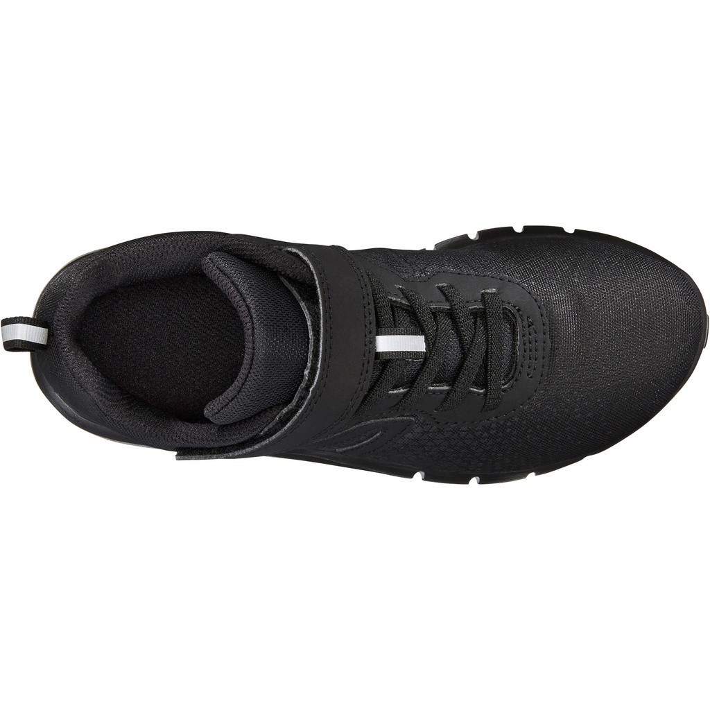 Ảnh Giày đi bộ quai dán 140 jr cho trẻ em đen DECATHLON mã 8486647 3
