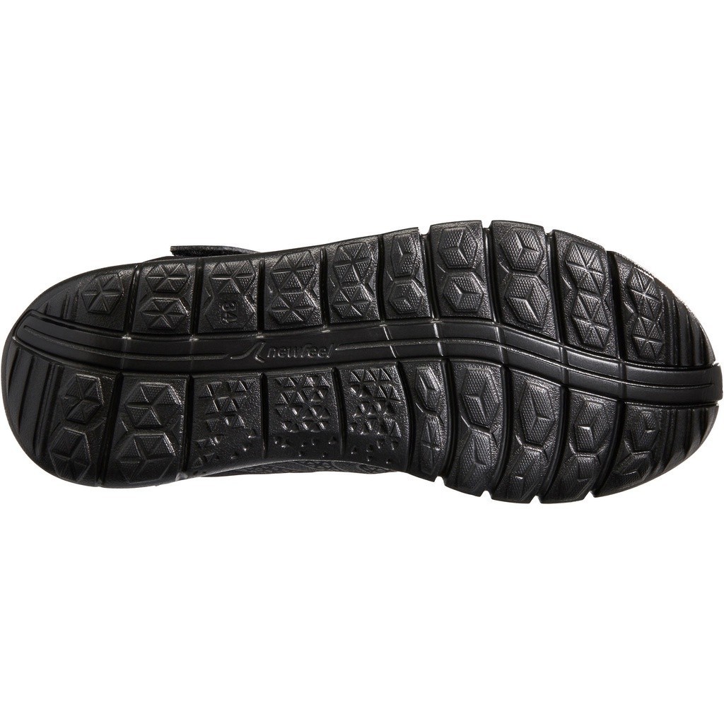 Ảnh Giày đi bộ quai dán 140 jr cho trẻ em đen DECATHLON mã 8486647 4