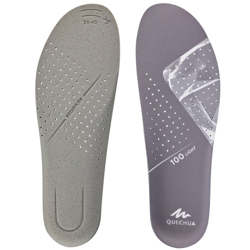 Ảnh Lót giày dã ngoại hike 100 xám DECATHLON quechua mã 8732952 1