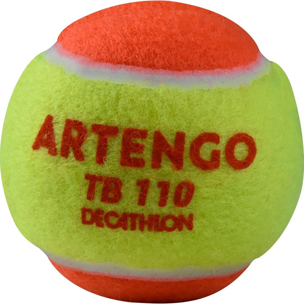 Ảnh Hộp 3 quả bóng tennis tb110 cam DECATHLON artengo mã 8588569 4