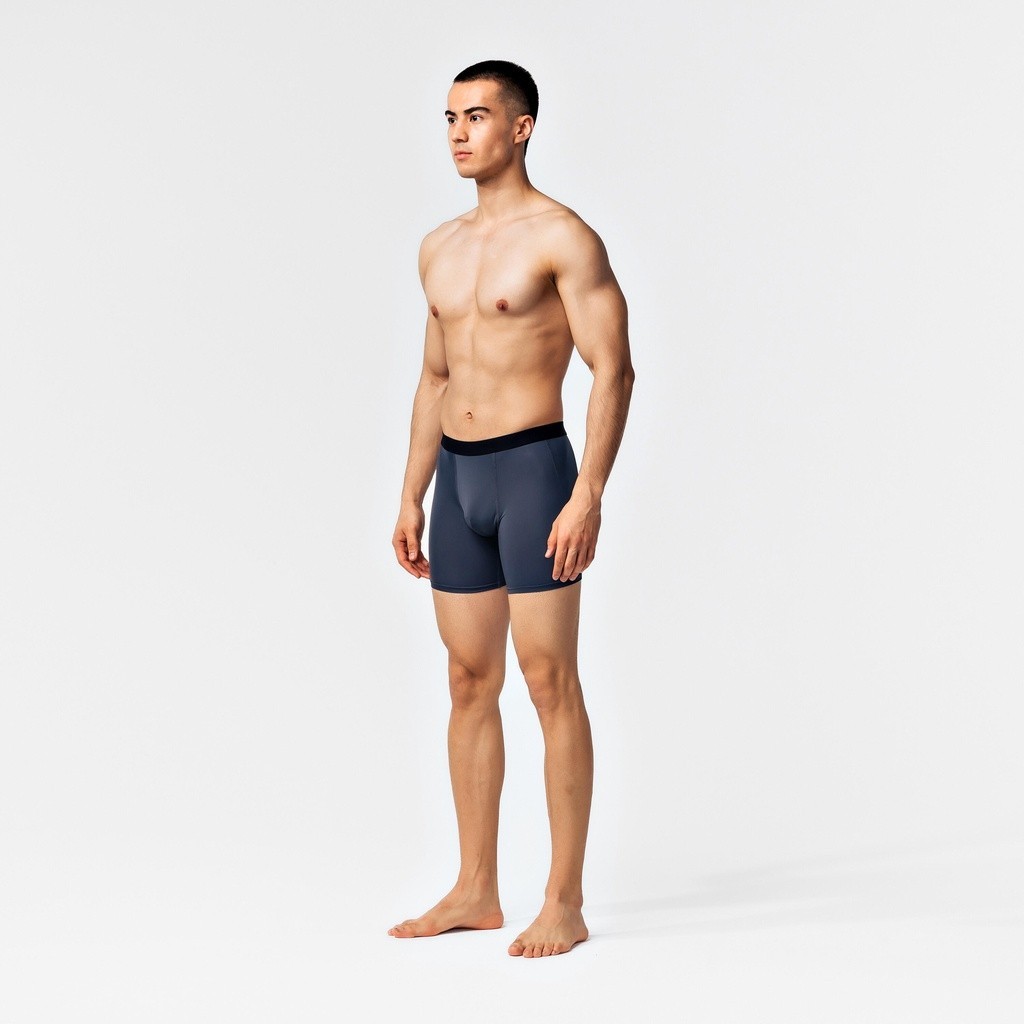 Ảnh Gói 2 quần lót boxer dry+ light cho nam đen DECATHLON kalenji mã 8776937 1