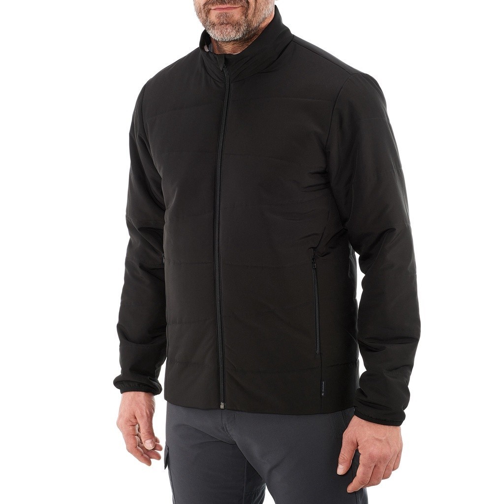 Ảnh Áo phao leo núi dã ngoại arpenaz 20 cho nam đen DECATHLON forclaz mã 8370601 1