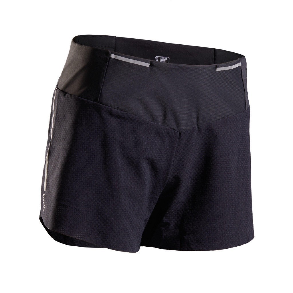 Ảnh Quần short chạy bộ trọng lượng nhẹ kiprun light cho nữ đen DECATHLON kiprun mã 8641425 1