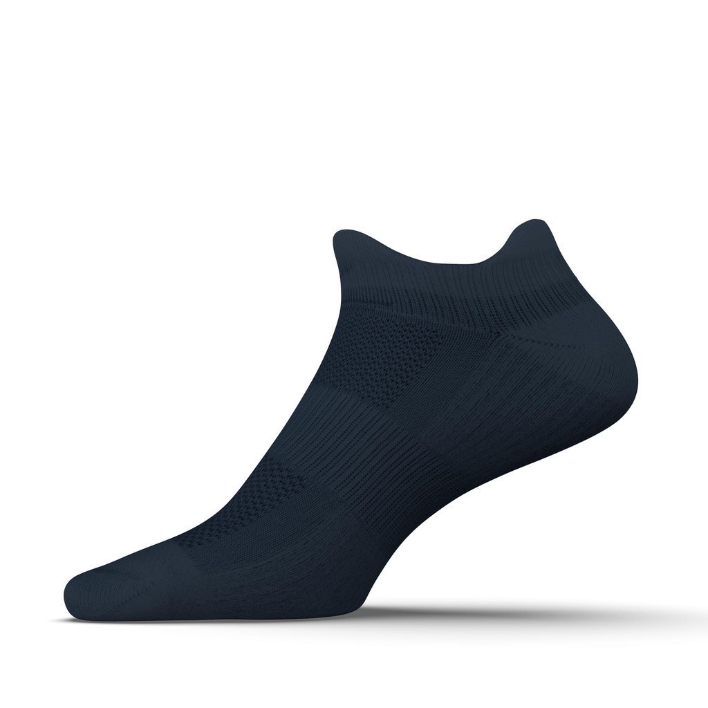 Ảnh Tất vớ chạy bộ cổ vừa run500 xanh đen gói 2 đôi DECATHLON kiprun mã 8608558 2