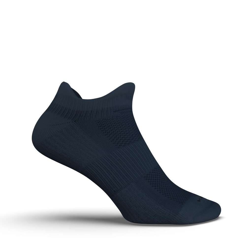 Ảnh Tất vớ chạy bộ cổ vừa run500 xanh đen gói 2 đôi DECATHLON kiprun mã 8608558 3