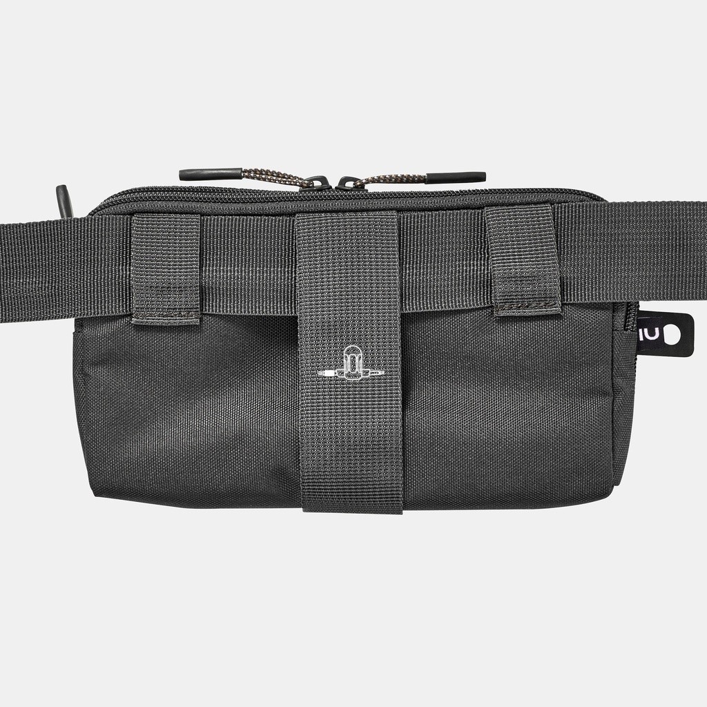 Ảnh Túi trekking đeo hông cỡ lớn travel xl đen DECATHLON forclaz mã 8512007 4