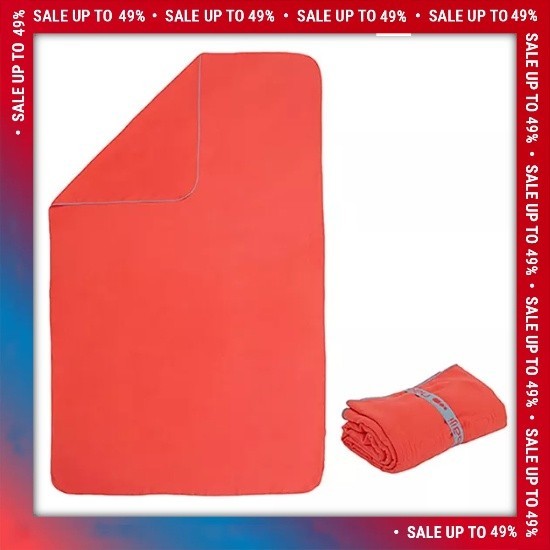 Ảnh Khăn tắm Microfibre thấm hút cỡ L 80 x 130 cm DECATHLON NABAIJI mã 8387956 2