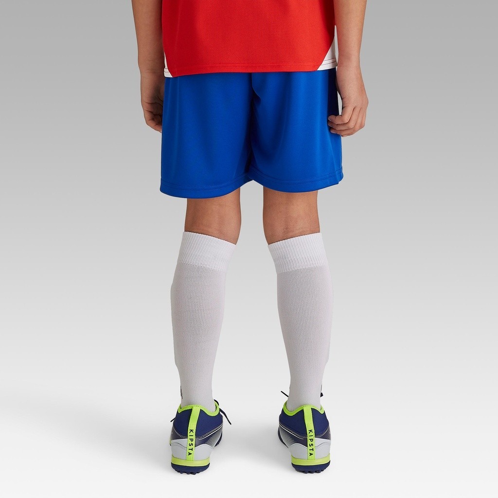 Ảnh Quần short f100 cho trẻ xanh dương DECATHLON kipsta mã 8558494 4